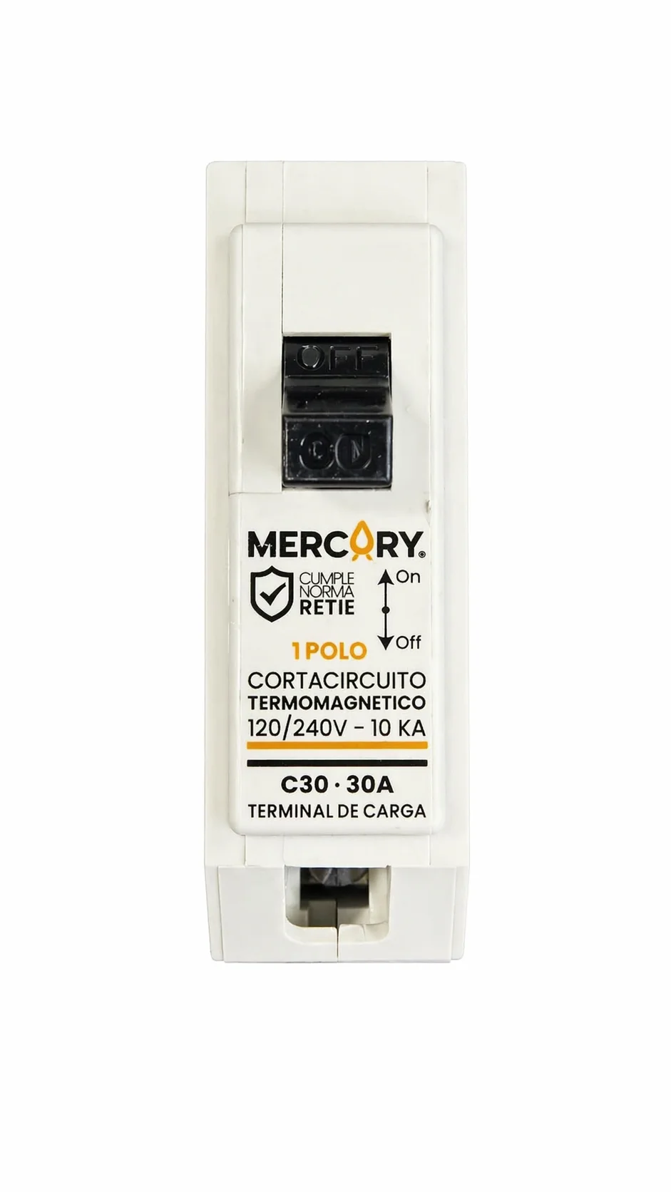 Breaker de 1p 30amp de empotrar